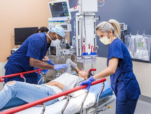What Are Synthetic Cannabinoids 3 Emergency medical professional providing care to a patient.